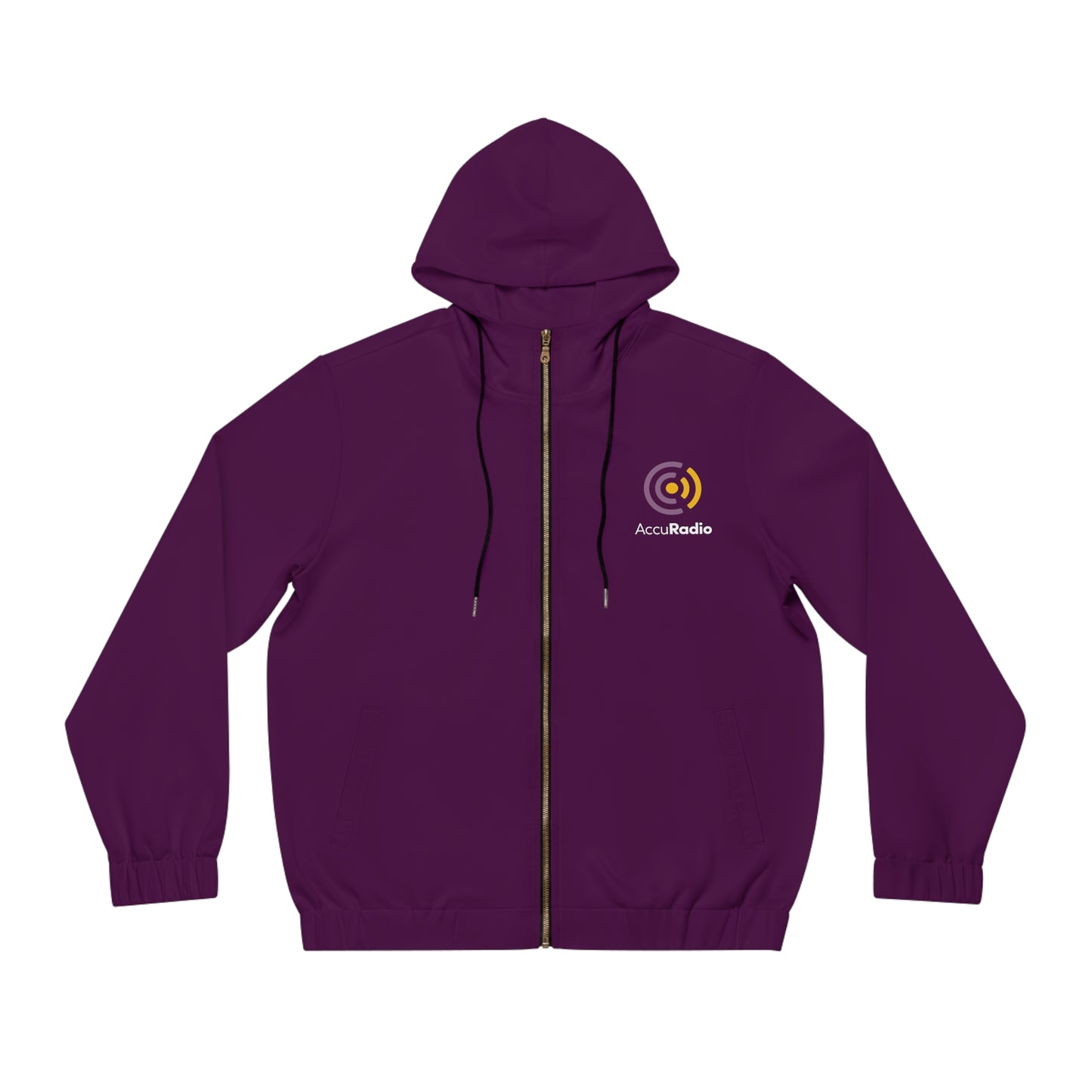 AccuRadio men's full-zip hoodie
