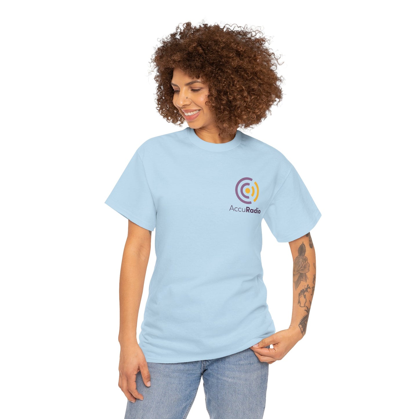 AccuRadio unisex cotton tee