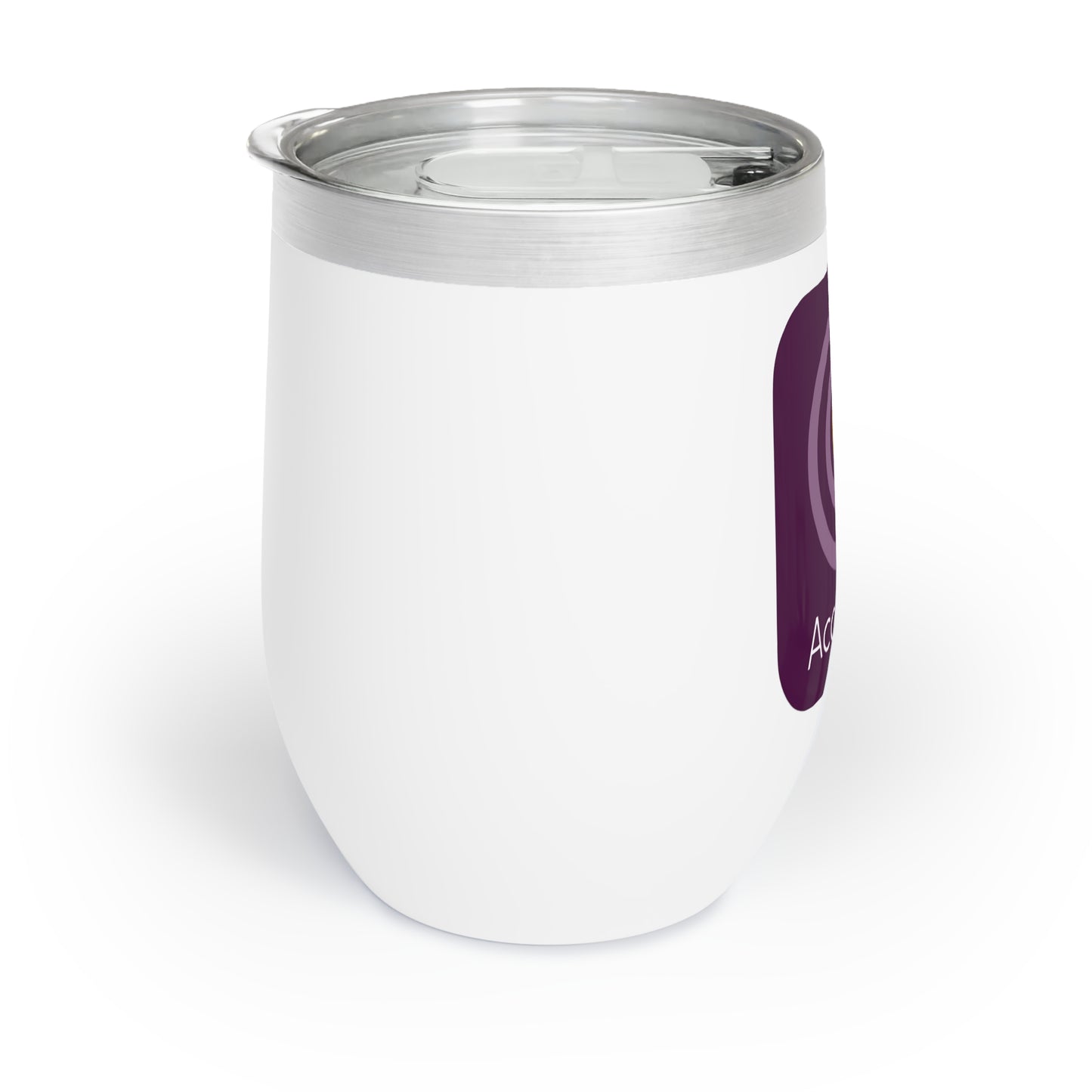 AccuRadio wine tumbler