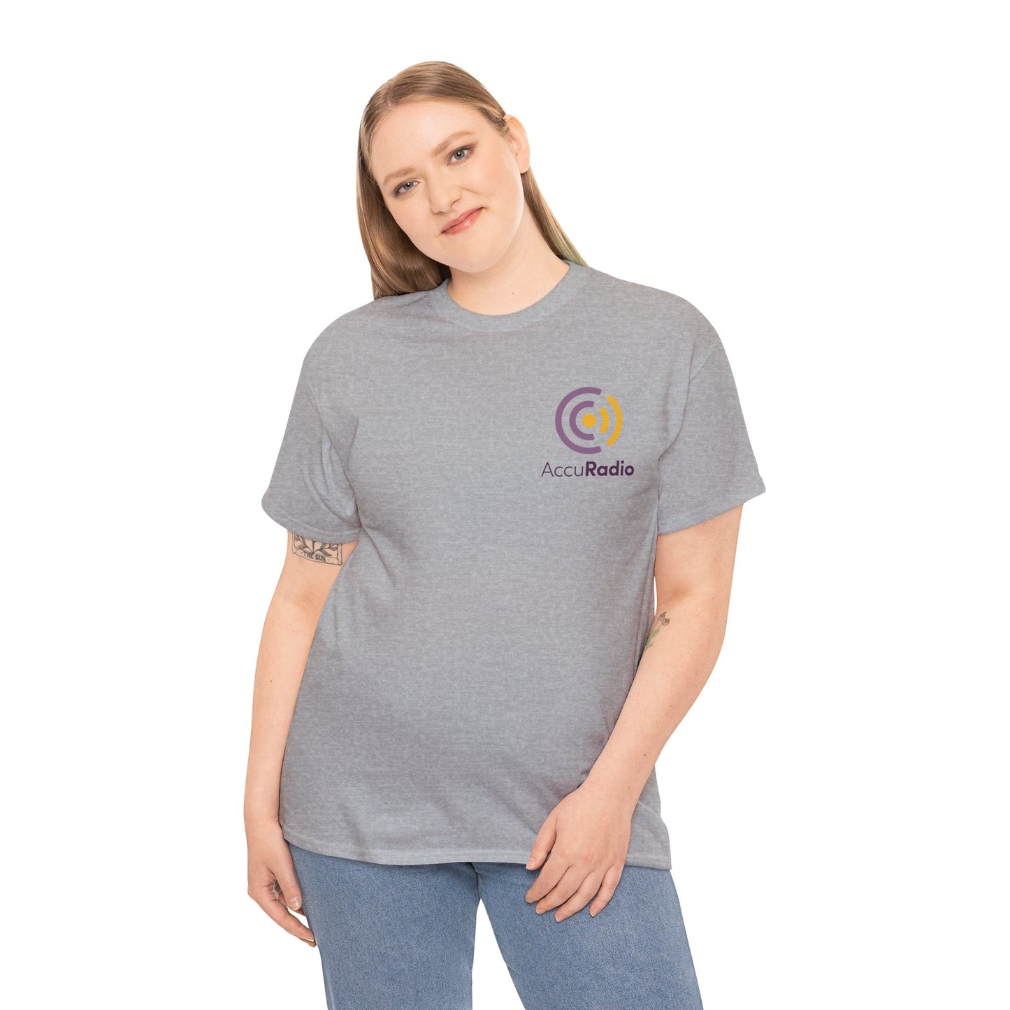 AccuRadio unisex cotton tee