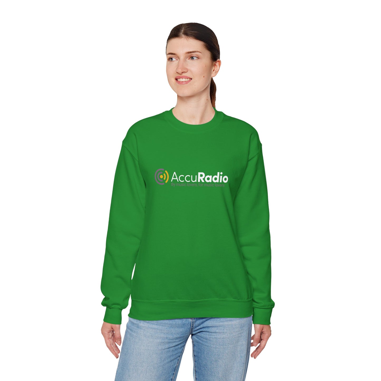 Unisex heavy blend AccuRadio crewneck sweatshirt