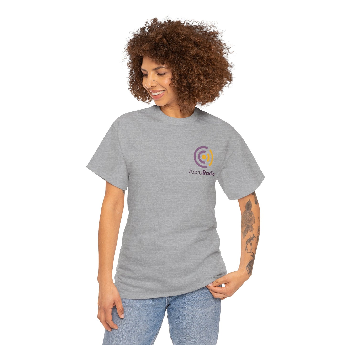 AccuRadio unisex cotton tee