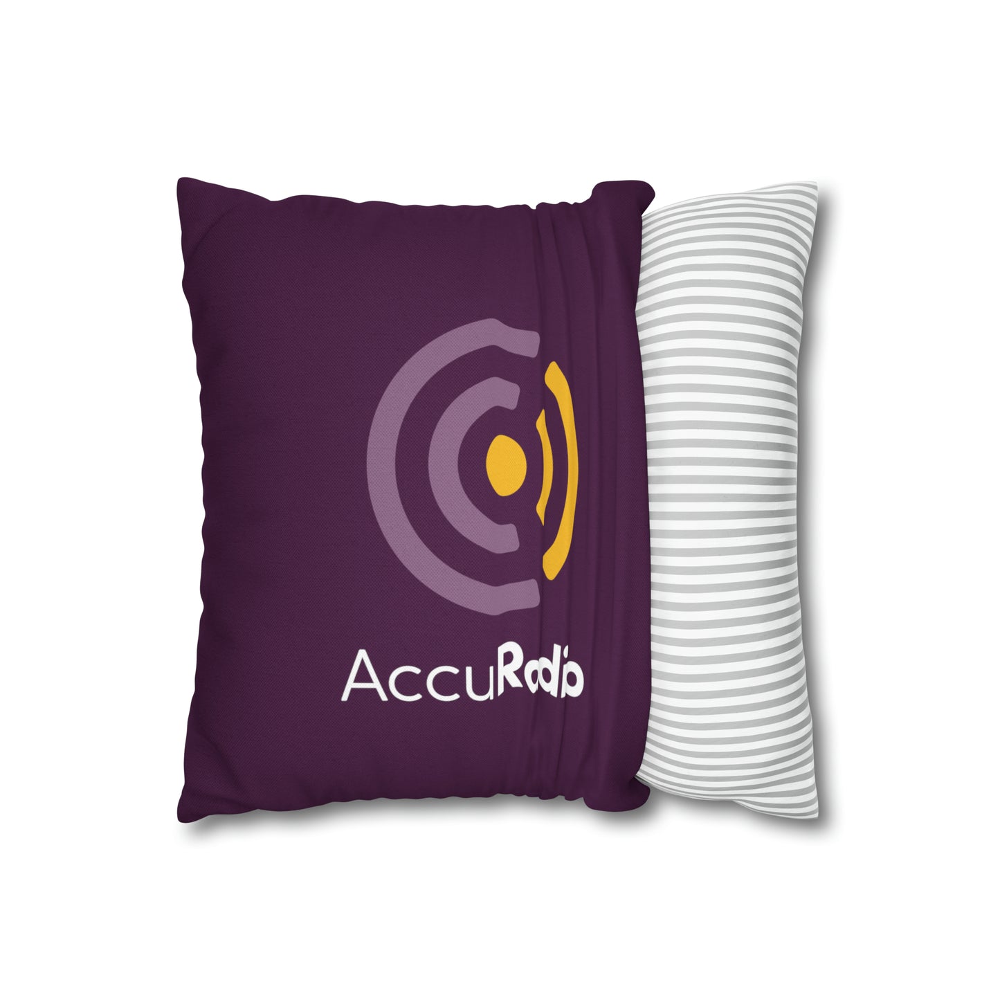 Classic AccuRadio square pillow case