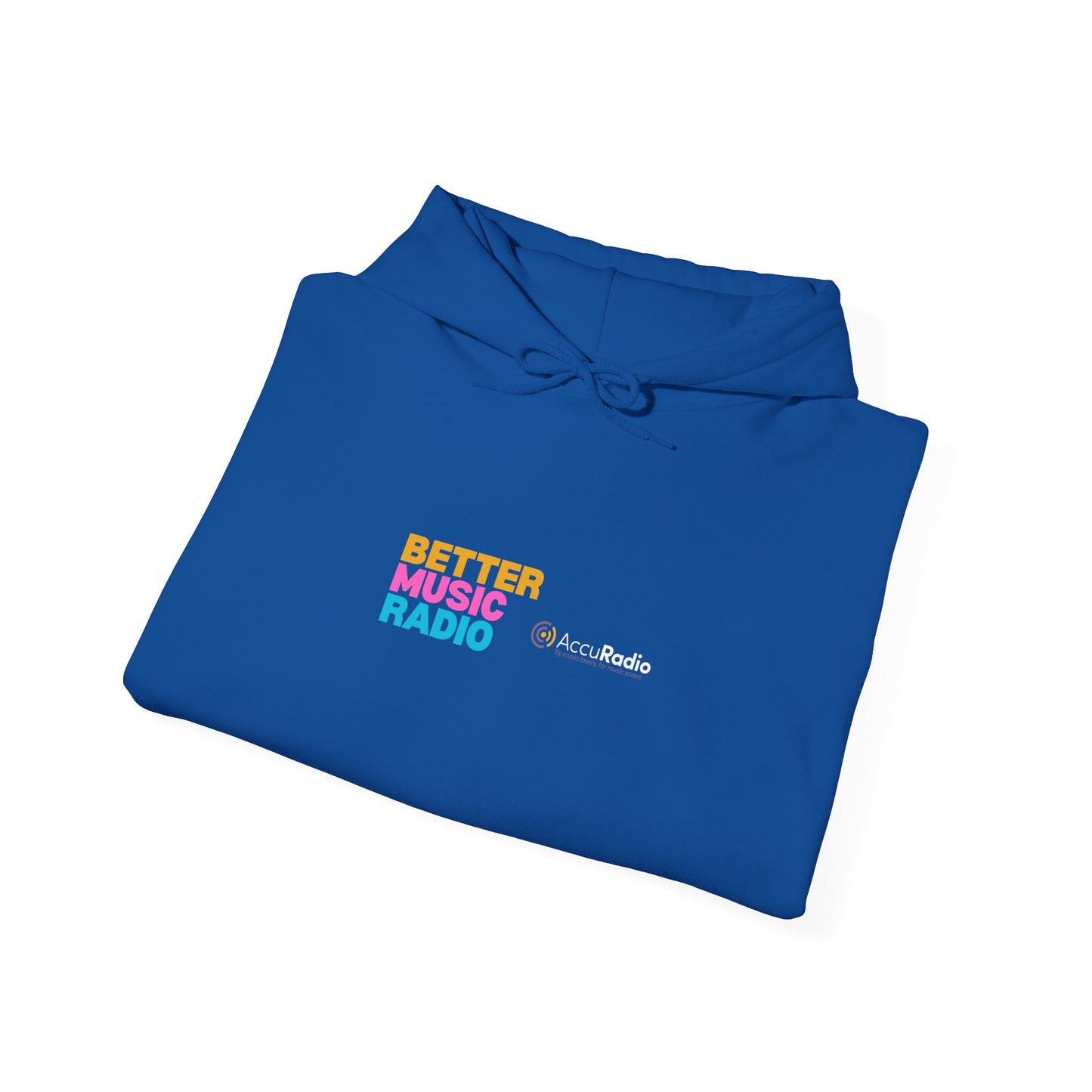 Better music radio unissex hooded sweatshirt