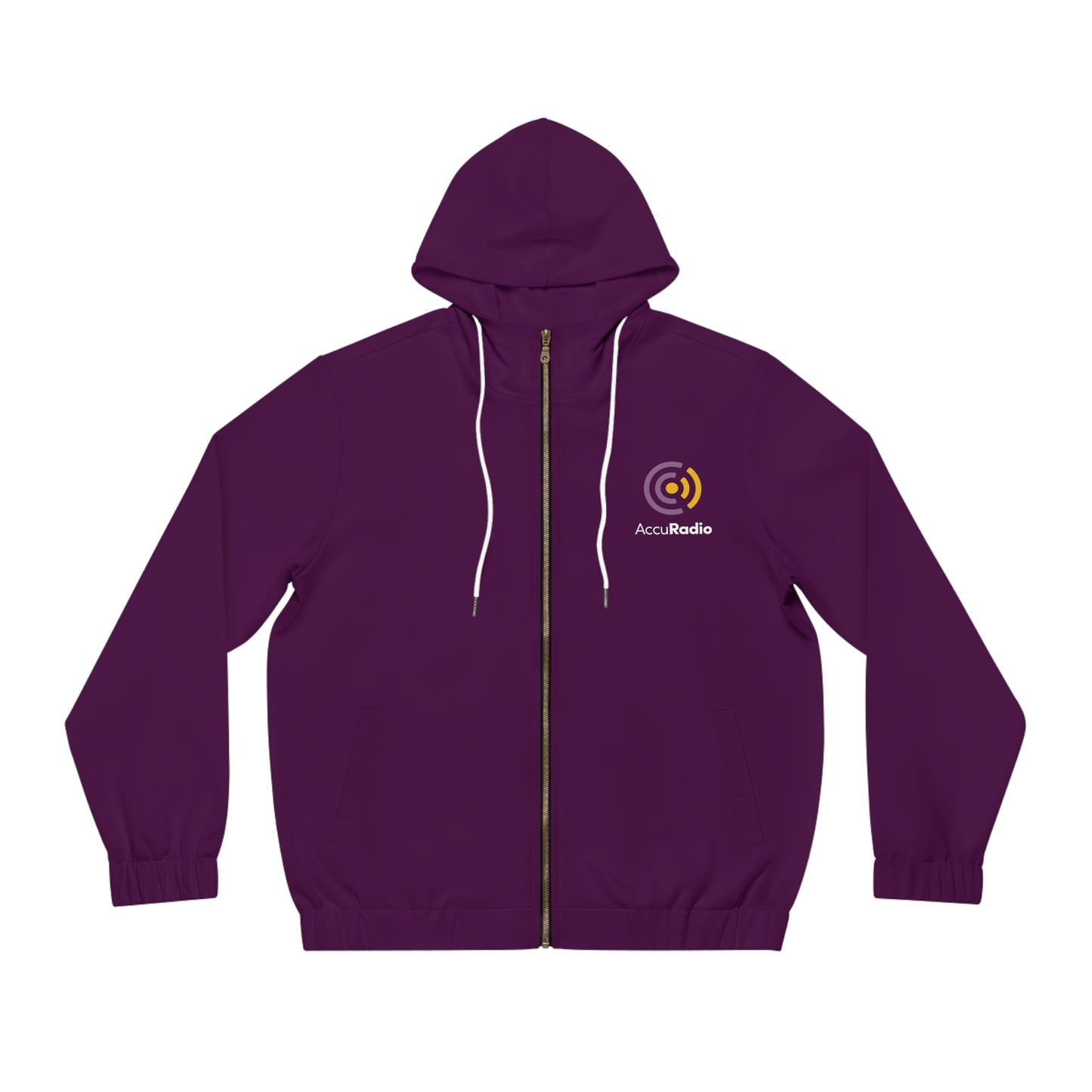 AccuRadio men's full-zip hoodie