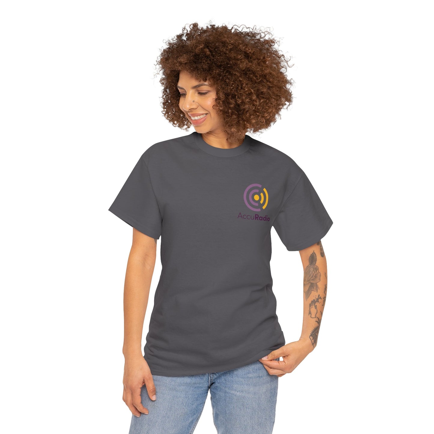 AccuRadio unisex cotton tee