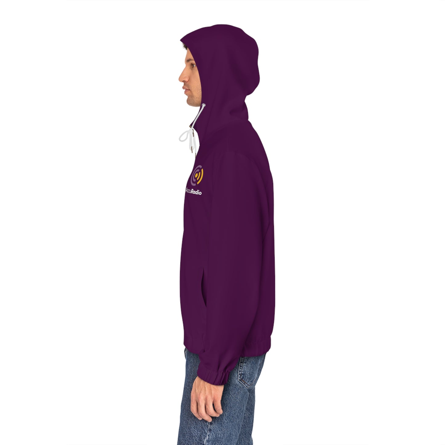 AccuRadio men's full-zip hoodie