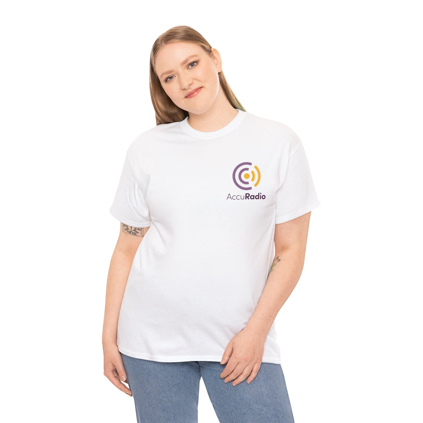 AccuRadio unisex cotton tee