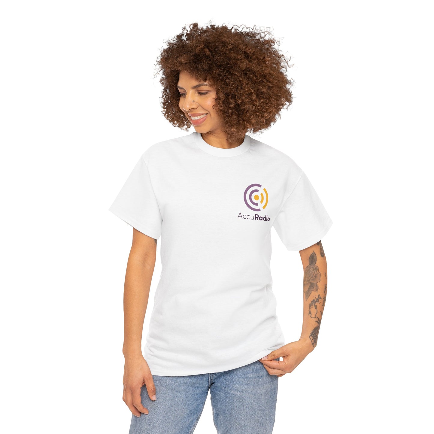 AccuRadio unisex cotton tee