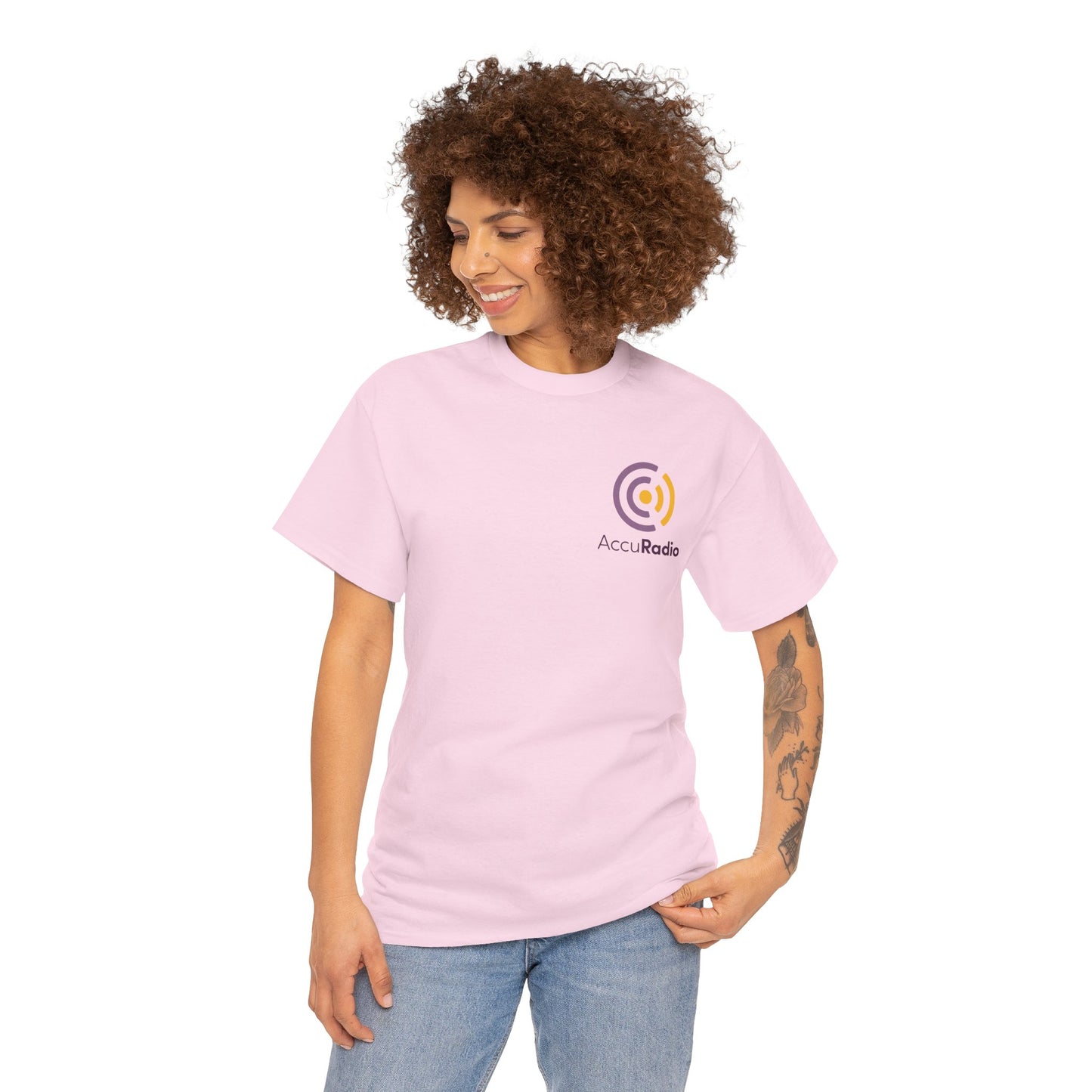 AccuRadio unisex cotton tee
