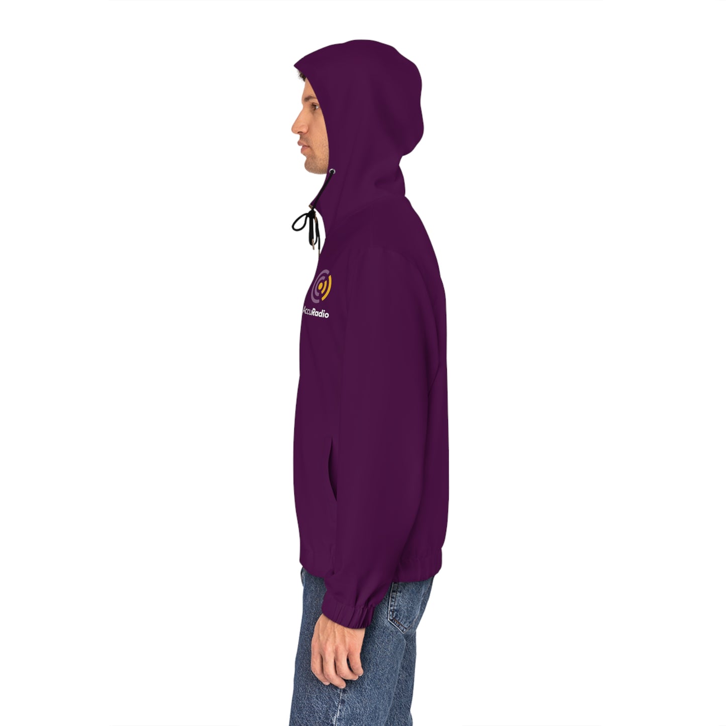 AccuRadio men's full-zip hoodie