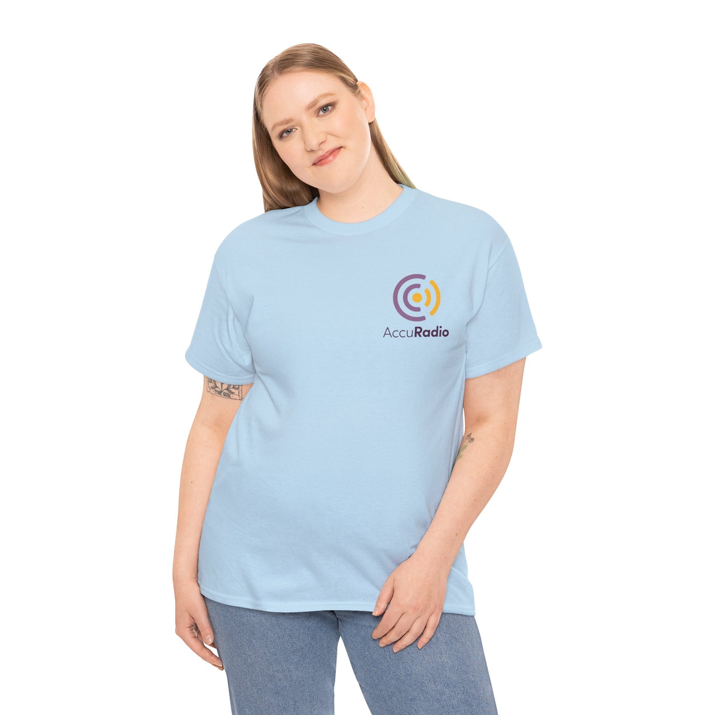 AccuRadio unisex cotton tee