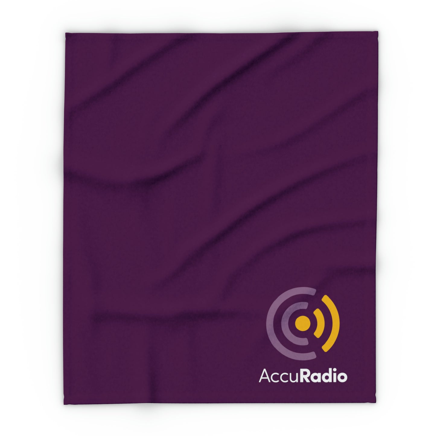 AccuRadio fleece blanket