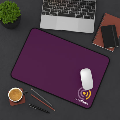 AccuRadio desk mat