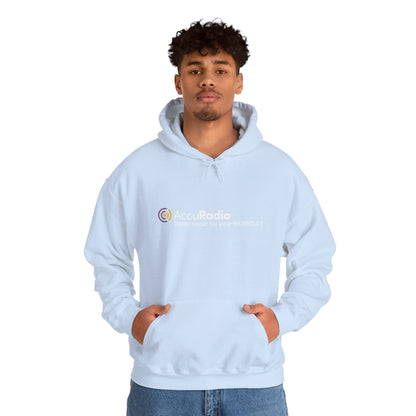 AccuRadio "Better music for your workday" unisex hoody