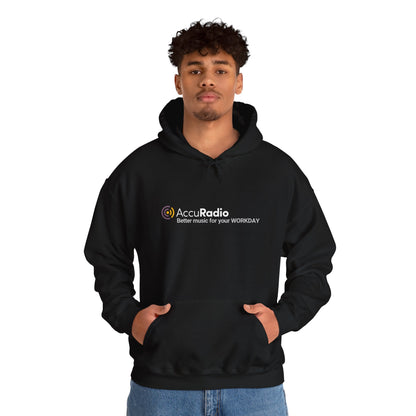 AccuRadio "Better music for your workday" unisex hoody