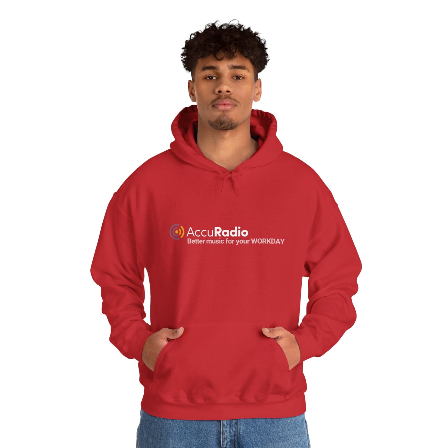 AccuRadio "Better Music For Your Workday" unisex hoodie