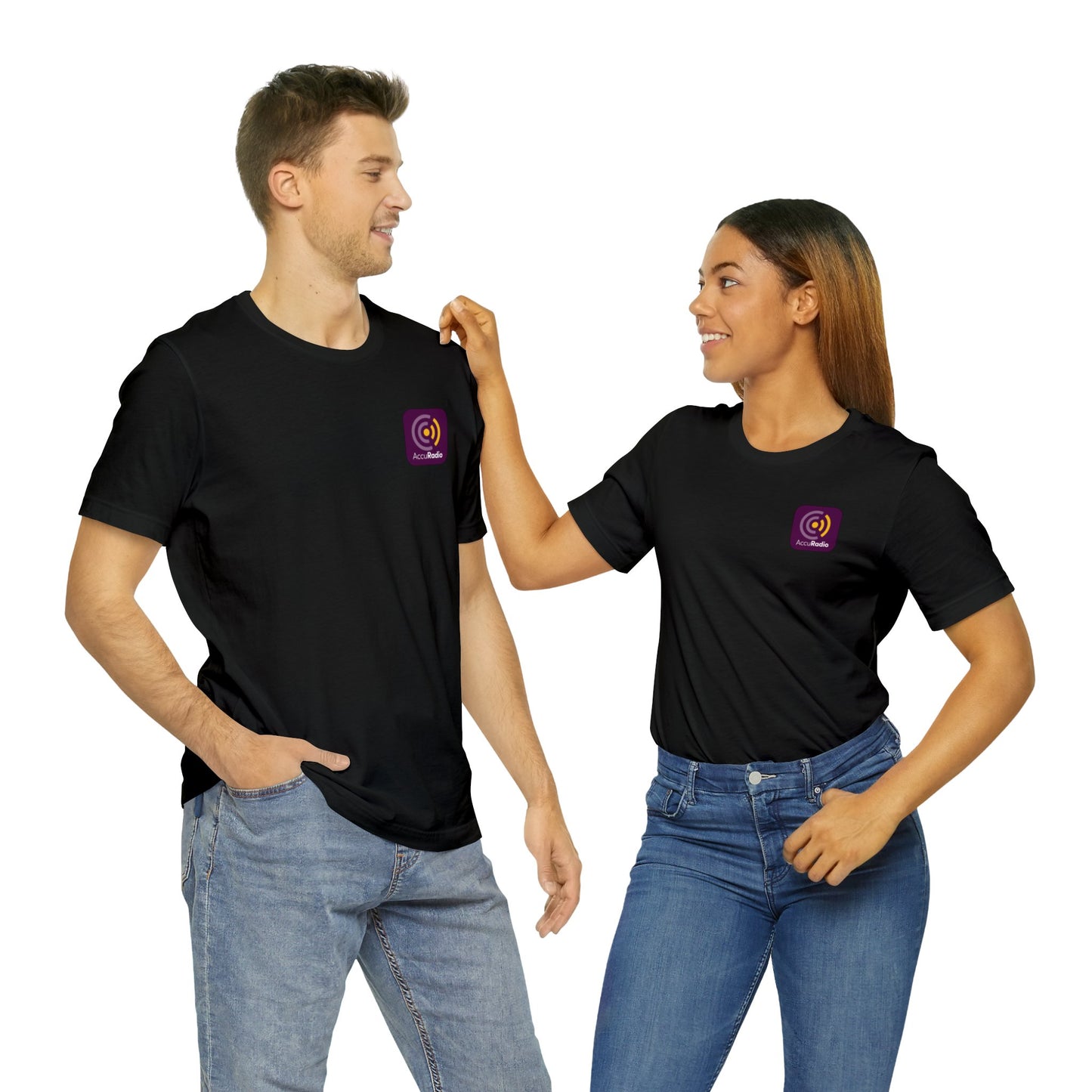 AccuRadio unisex short sleeve tee