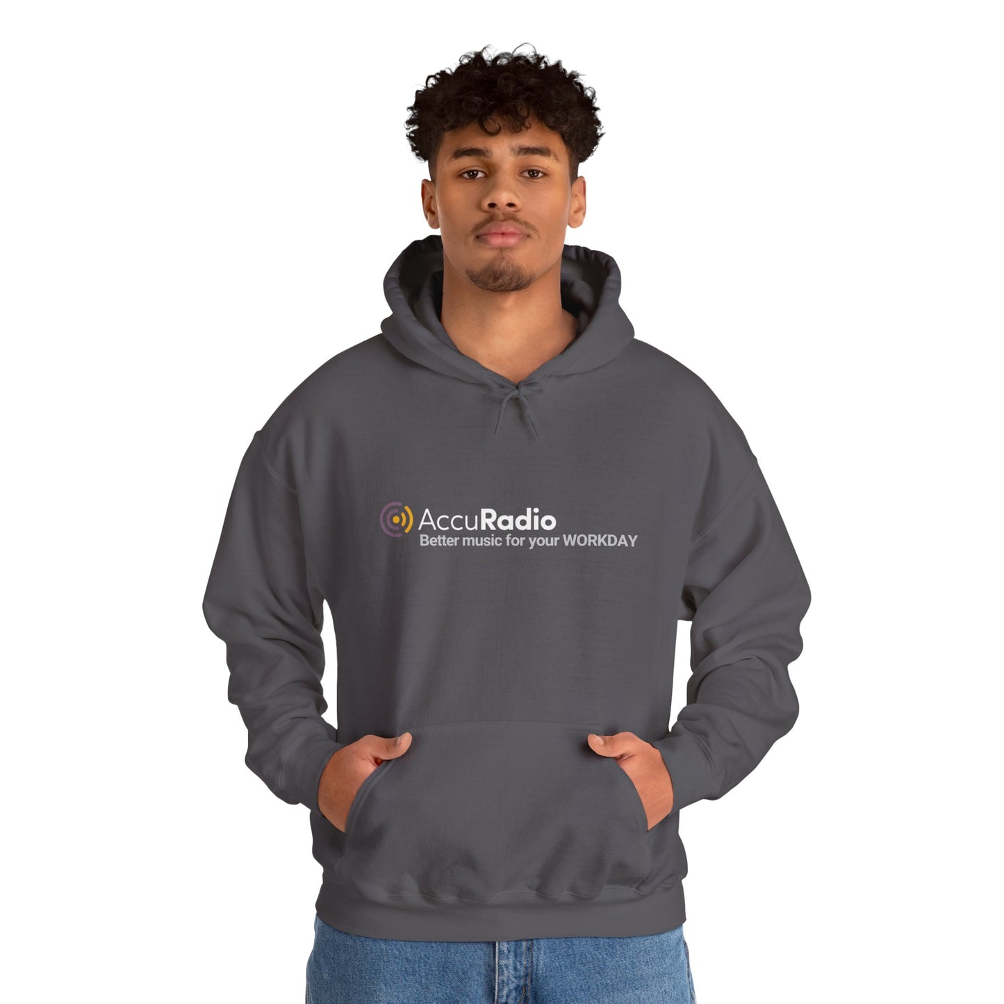 AccuRadio "Better Music For Your Workday" unisex hoodie