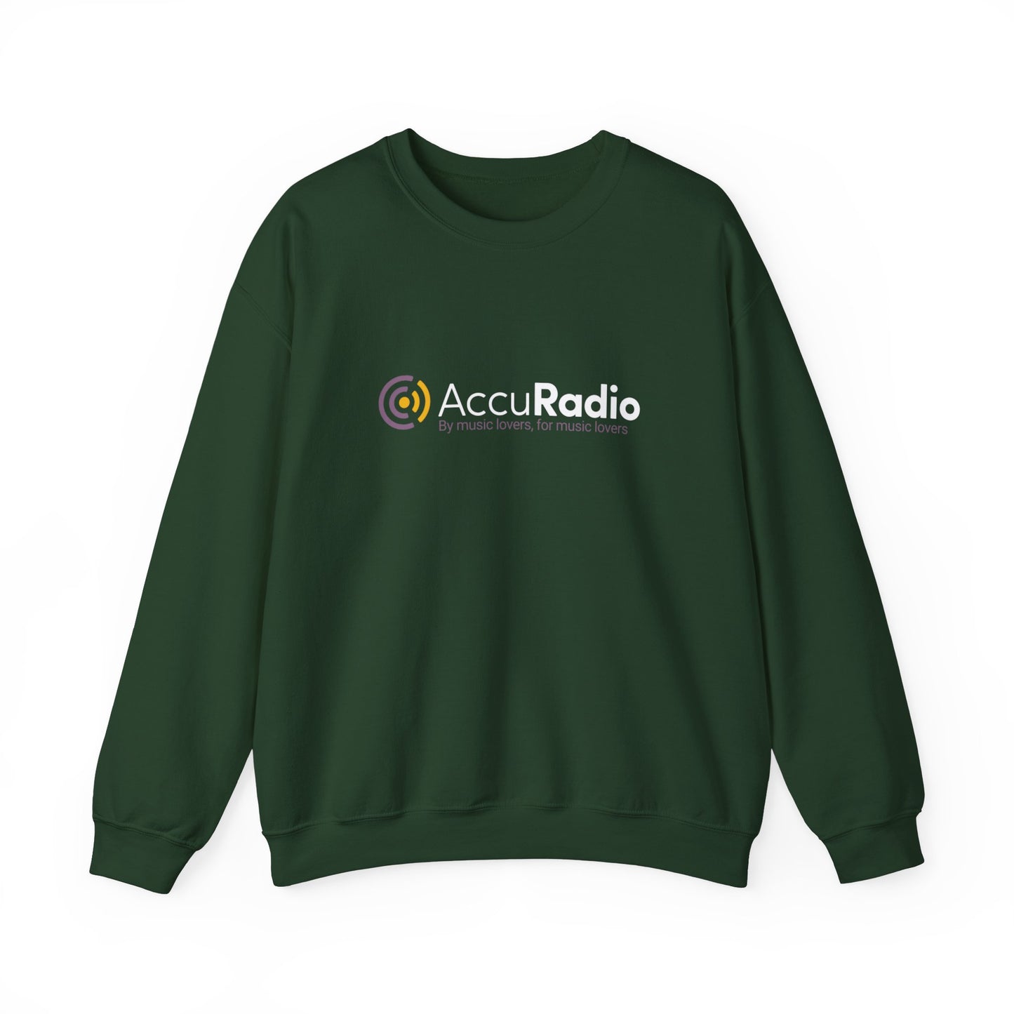 Unisex heavy blend AccuRadio crewneck sweatshirt