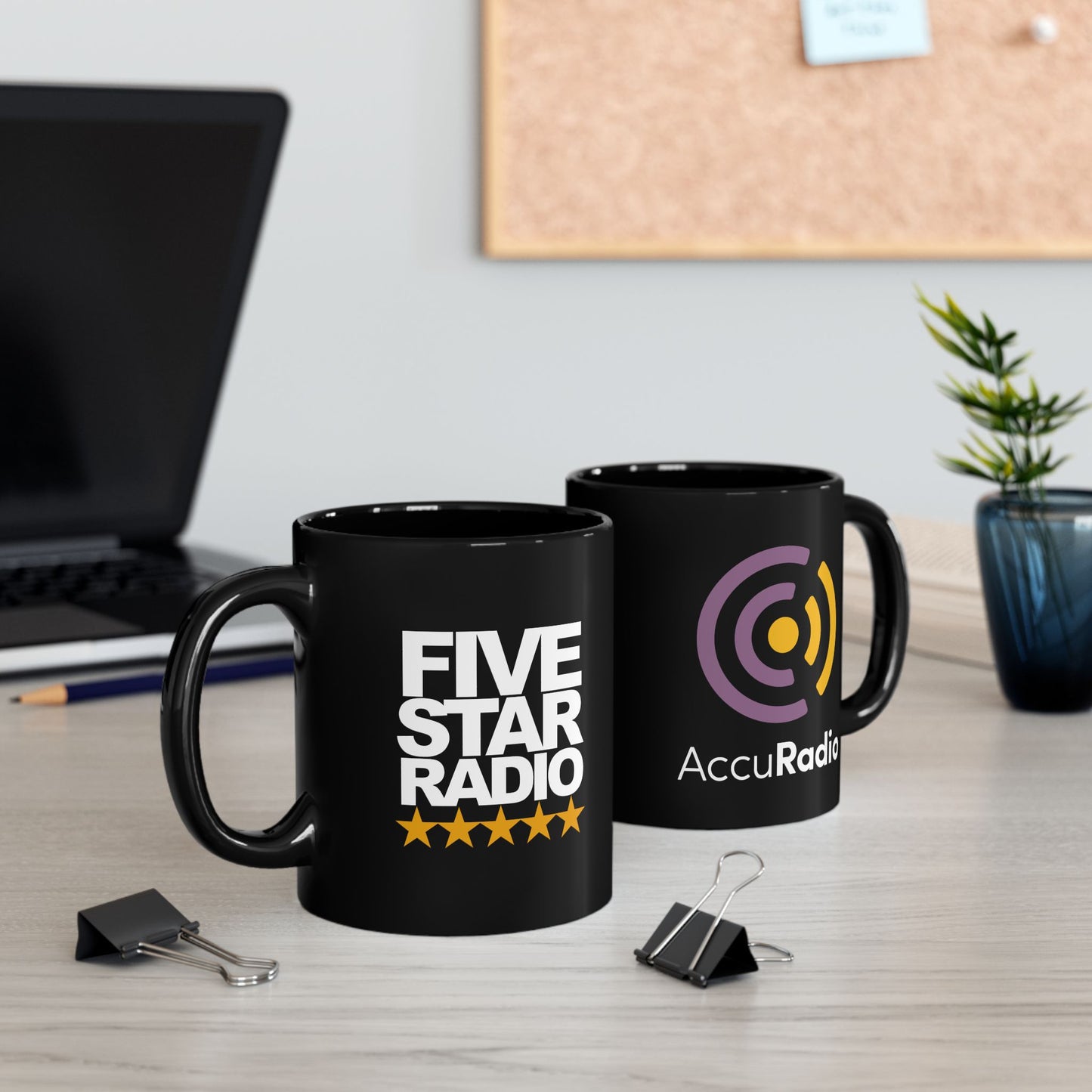 AccuRadio Five Star Radio mug