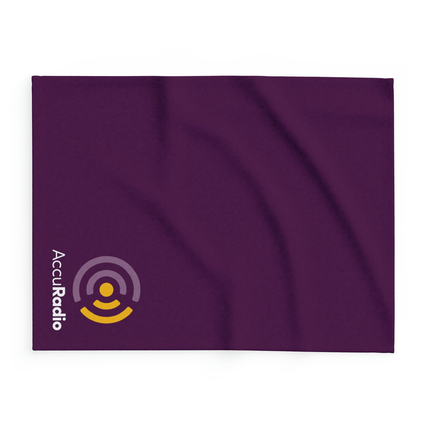 AccuRadio fleece blanket