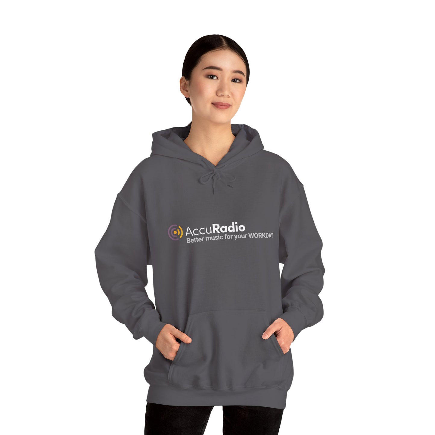AccuRadio "Better Music For Your Workday" unisex hoodie