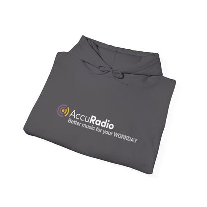 AccuRadio "Better music for your workday" unisex hoody