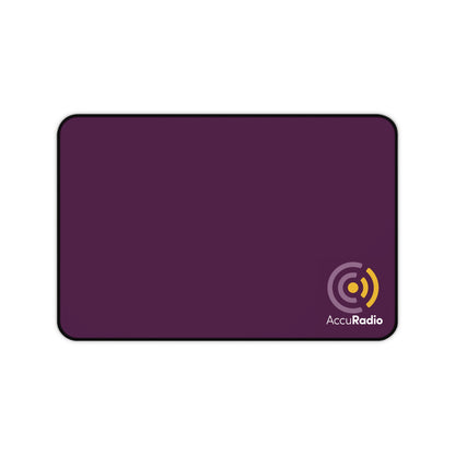 AccuRadio desk mat
