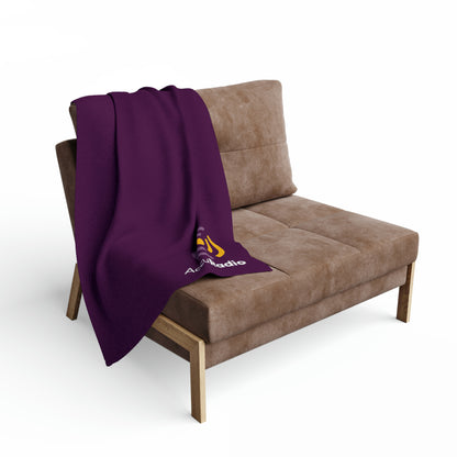 AccuRadio fleece blanket