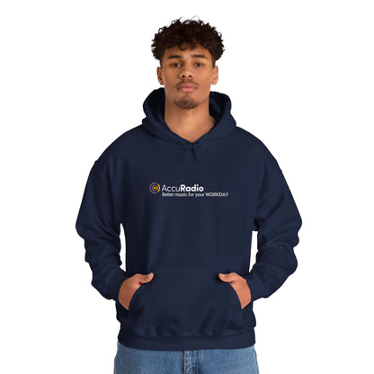 AccuRadio "Better music for your workday" unisex hoody