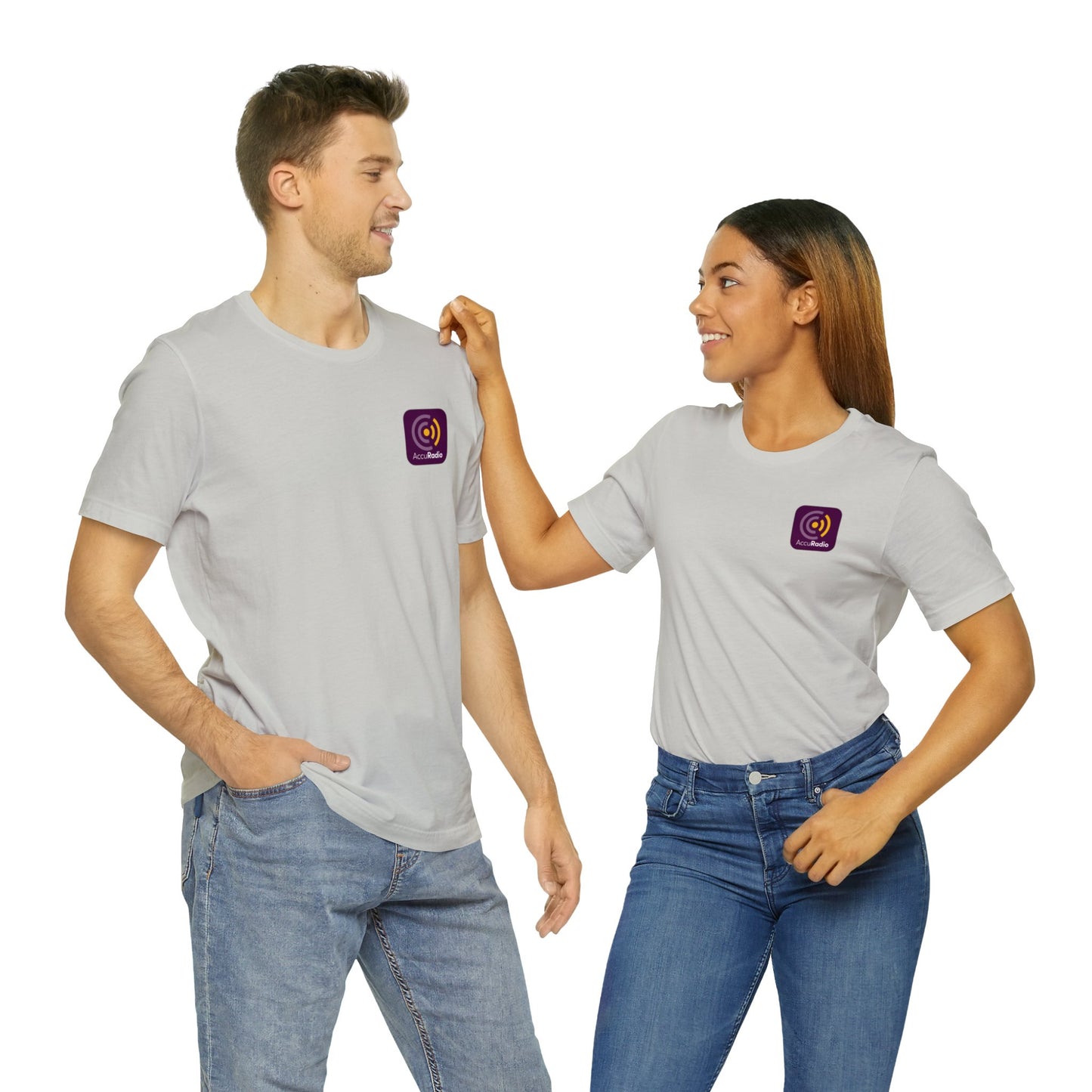 AccuRadio unisex short sleeve tee