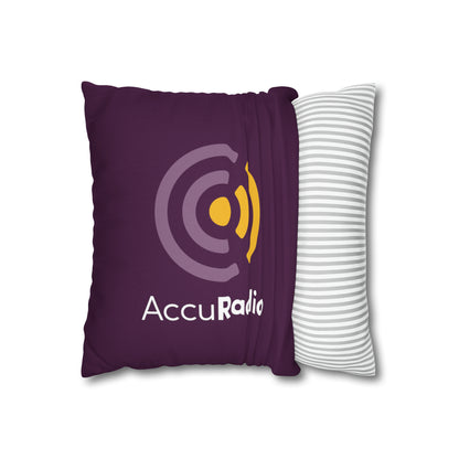 Classic AccuRadio square pillow case