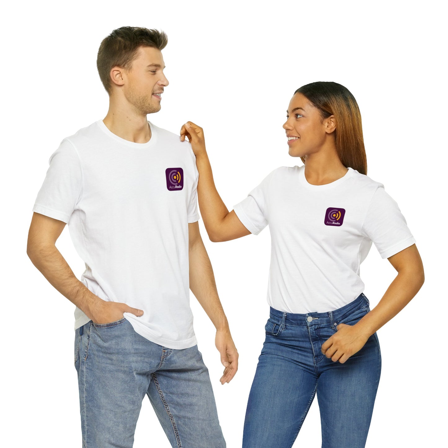 AccuRadio unisex short sleeve tee